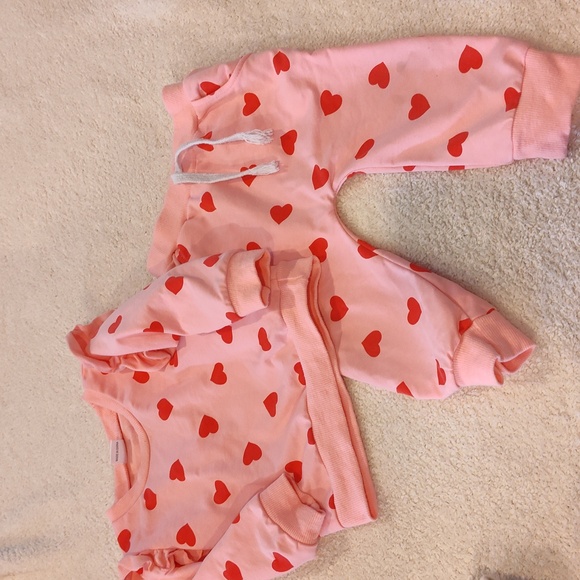 12/18m sweatshirt/pants set 4pc lot old navy Cat & Jack - Picture 2 of 11